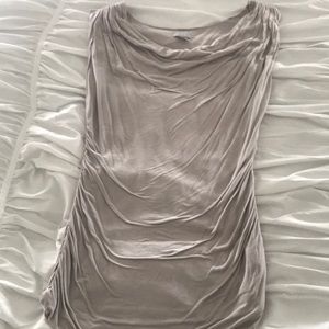 H & M grey tunic top